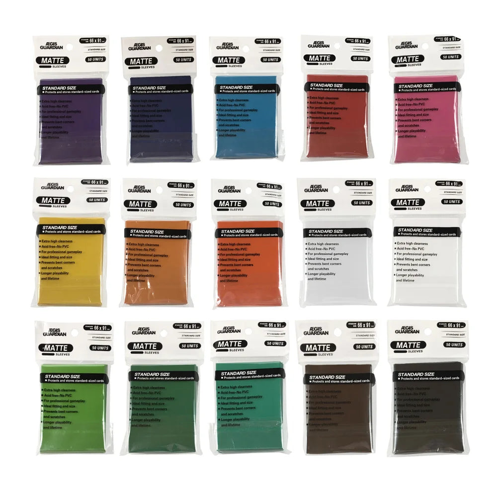Matte TCG Protective Card Sleeves 100pcs