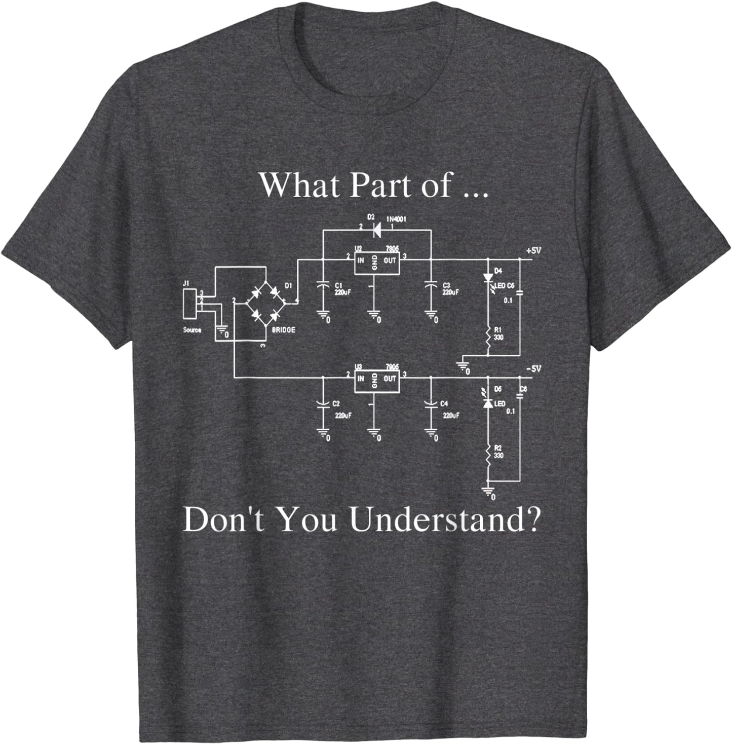 Sarcastic Electrical Engineer Funny Men's Tee