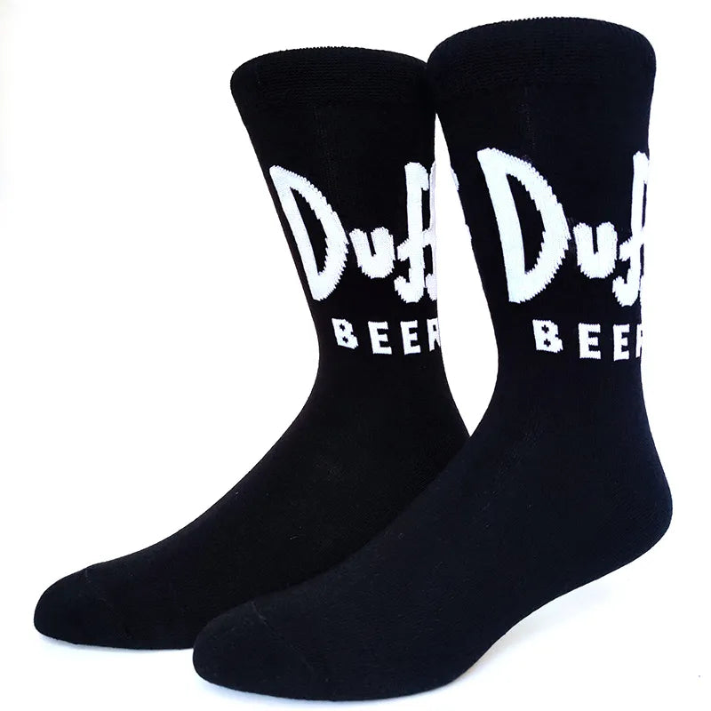 The Simpsons Funny Adult Socks
