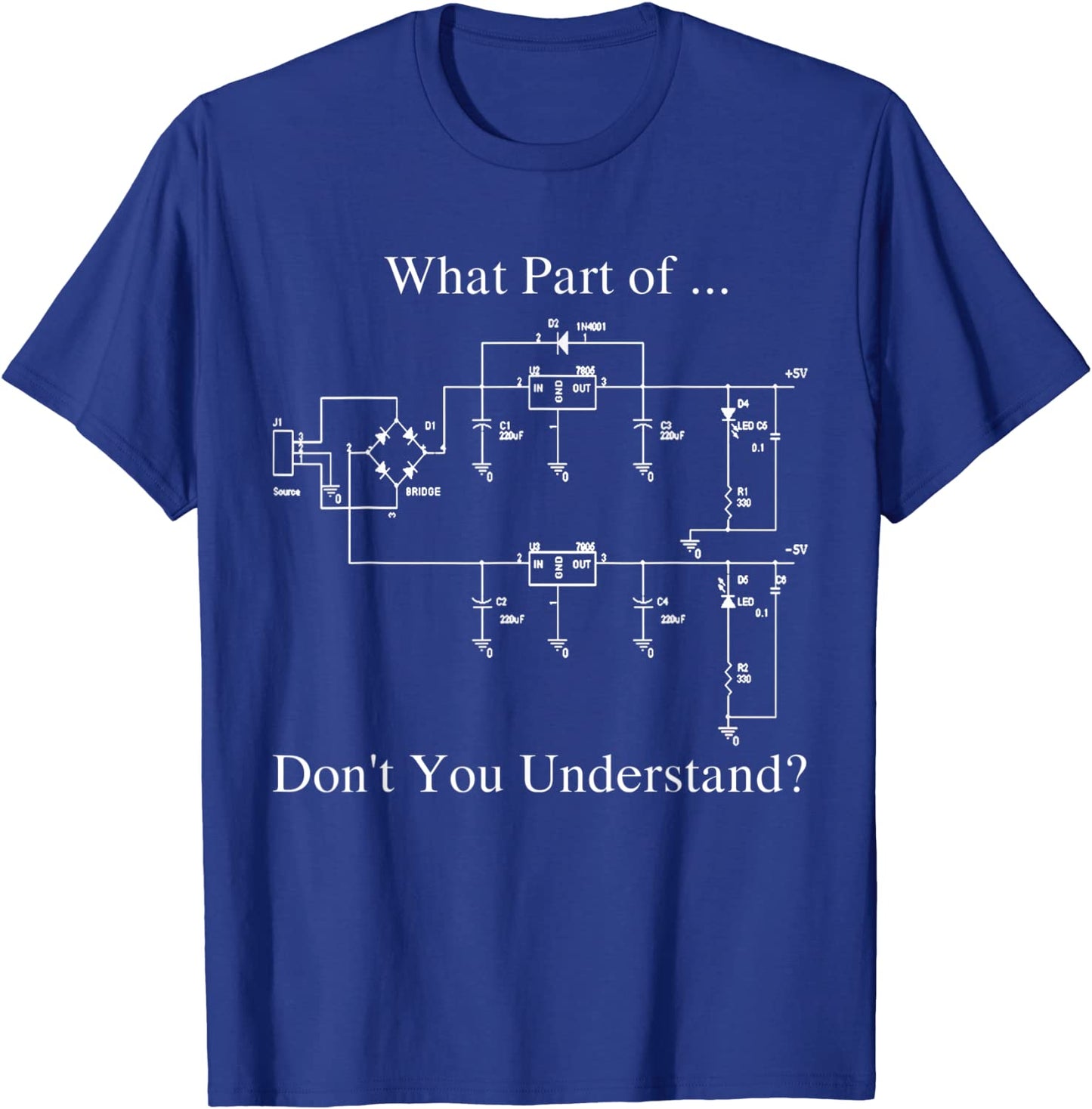 Sarcastic Electrical Engineer Funny Men's Tee