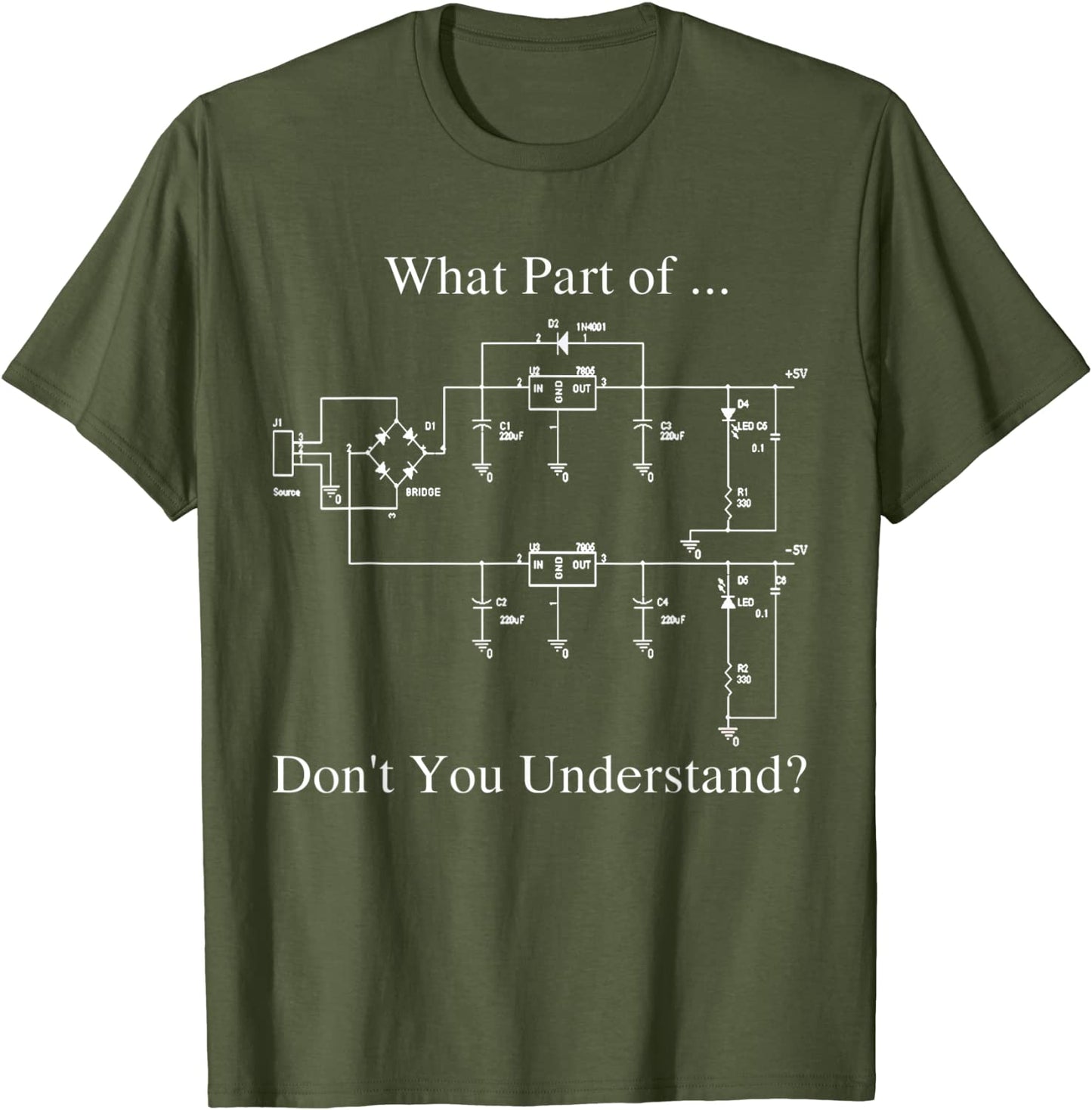 Sarcastic Electrical Engineer Funny Men's Tee