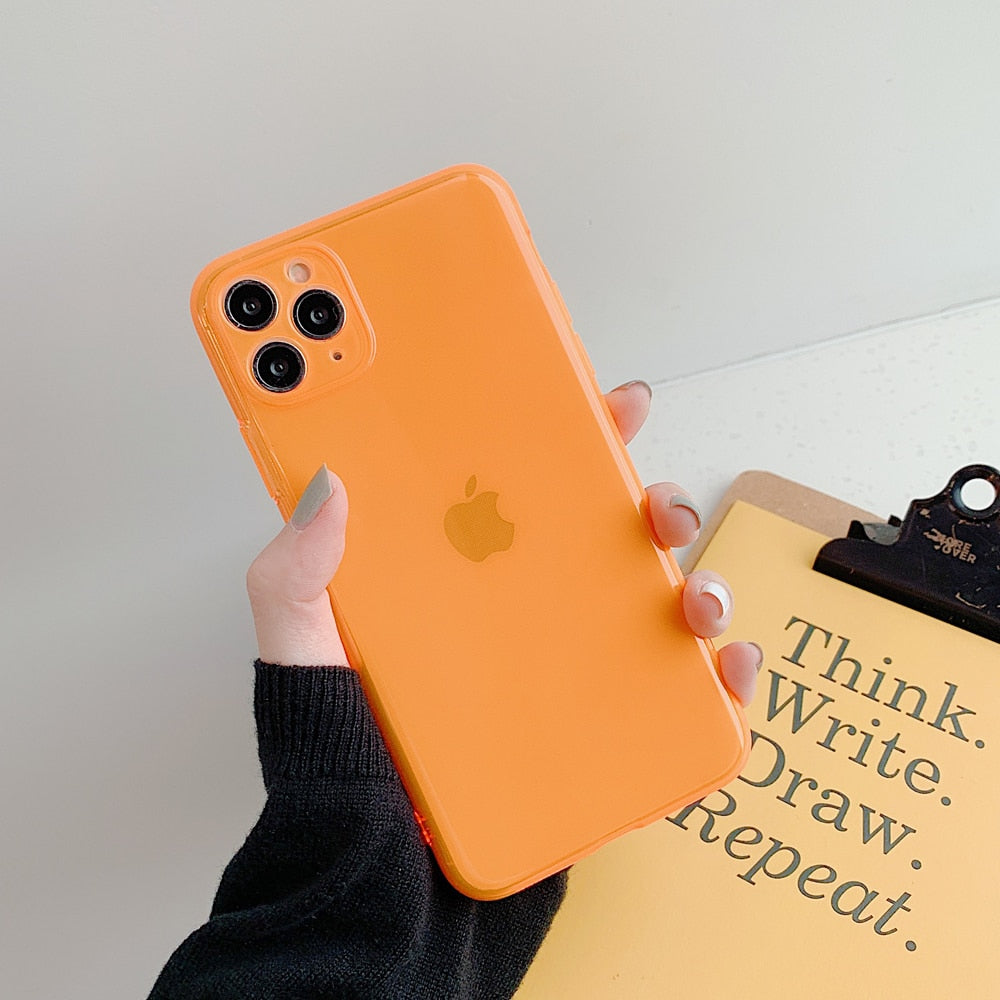 Soft Neon iPhone Cases