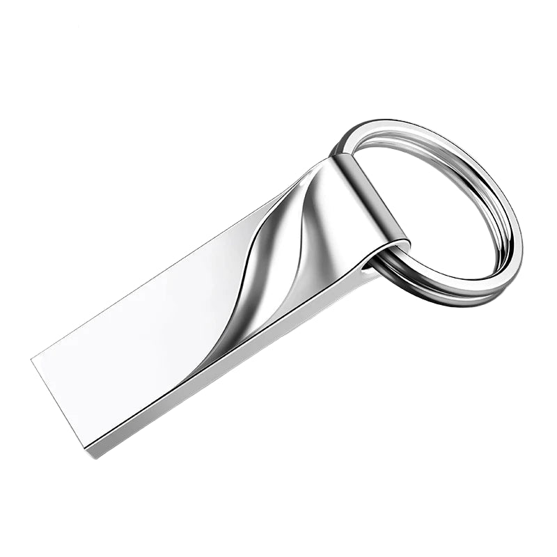 Metal USB Wave Flash Drive 32GB-512GB