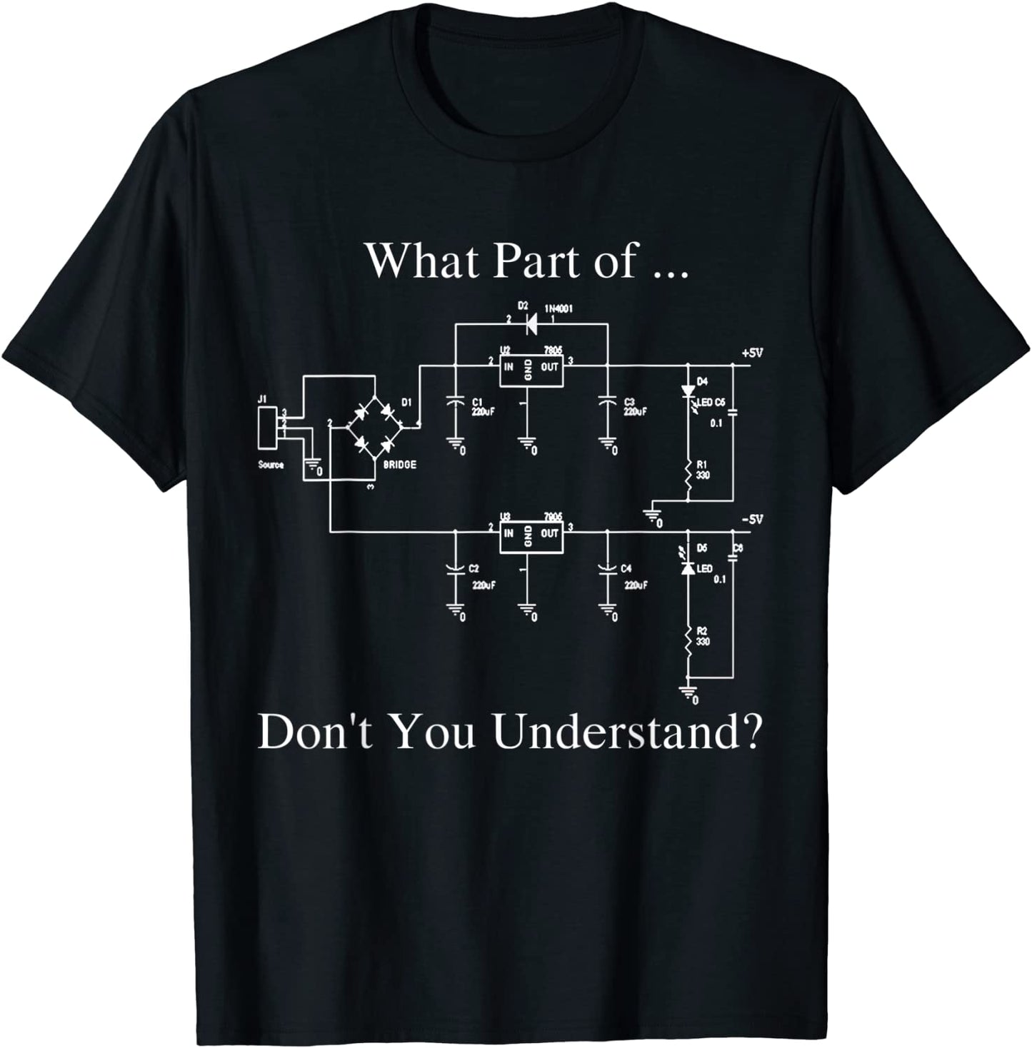Sarcastic Electrical Engineer Funny Men's Tee
