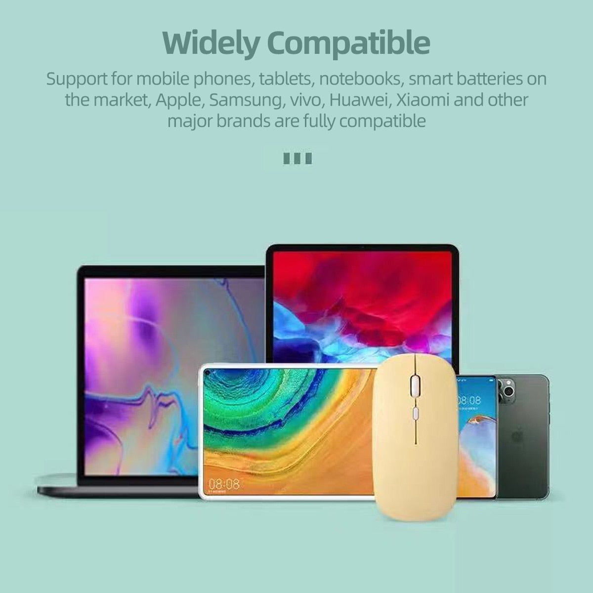 Anmone Bluetooth Mouse for Tablets & Computers