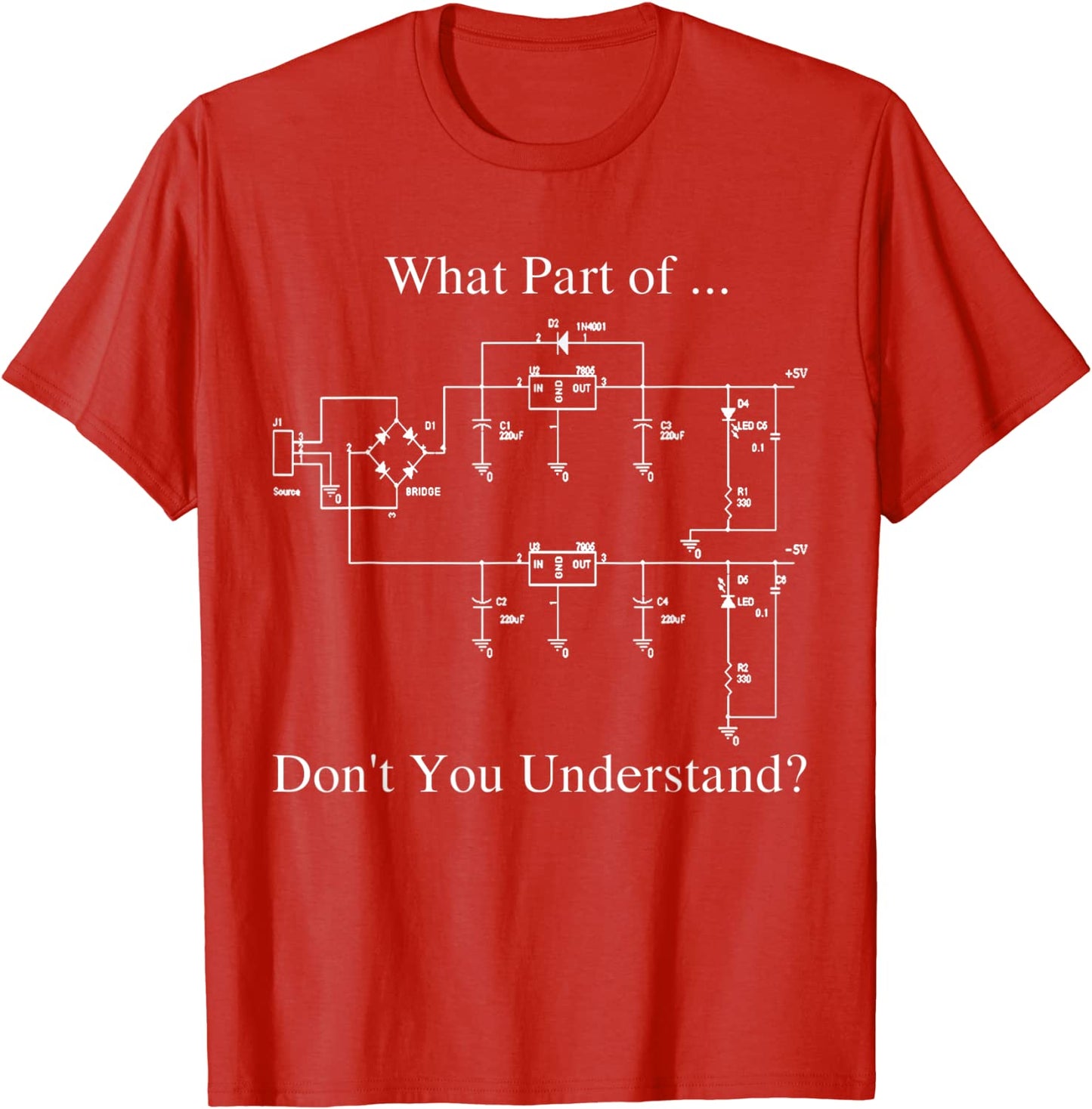Sarcastic Electrical Engineer Funny Men's Tee