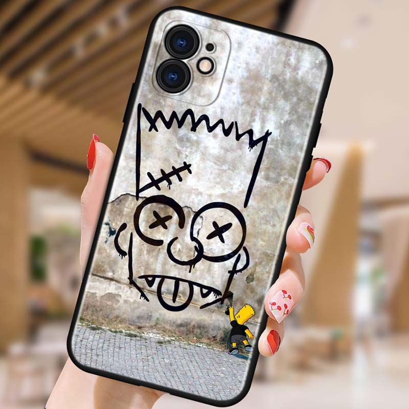 The Simpsons Silicone iPhone Case - iPhone 11 & 12 Range