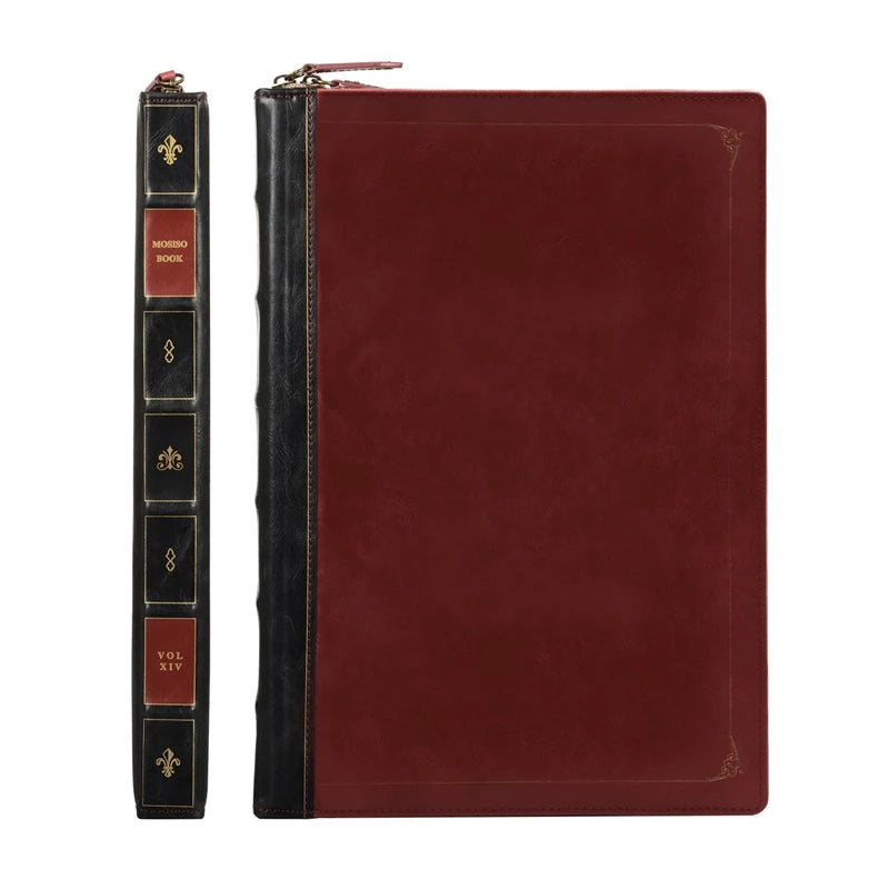 Vintage book style MacBook laptop case