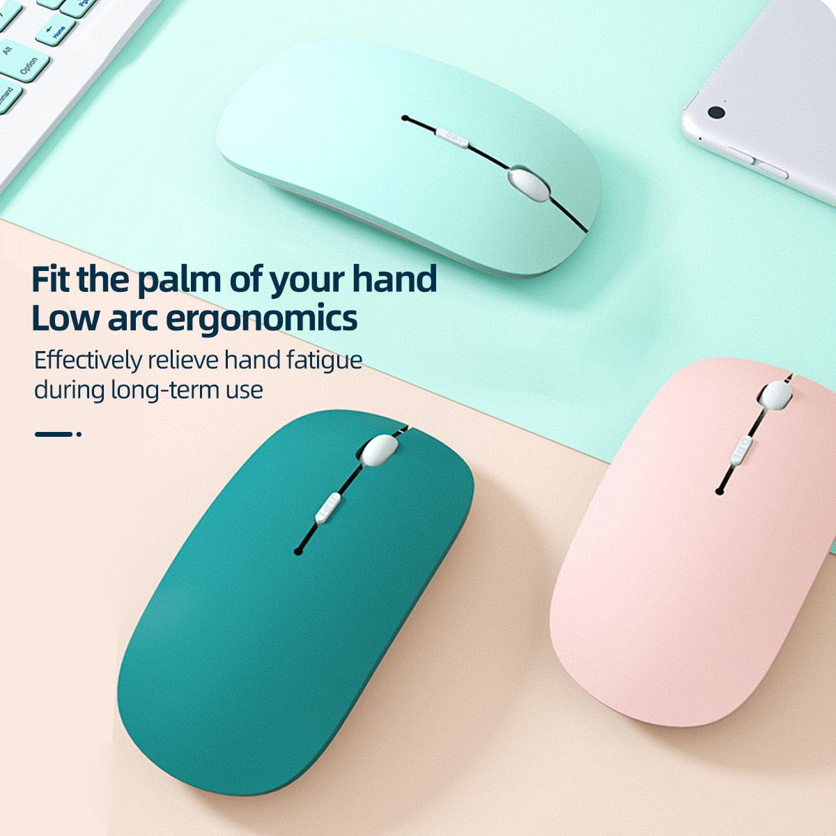 Anmone Bluetooth Mouse for Tablets & Computers