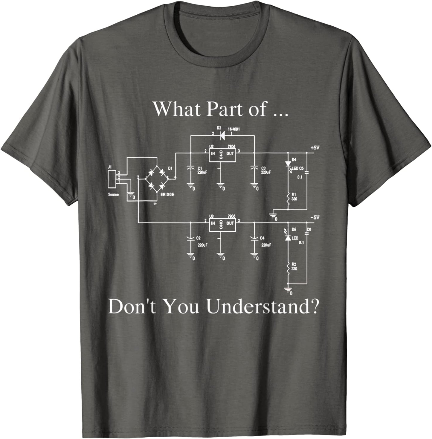 Sarcastic Electrical Engineer Funny Men's Tee