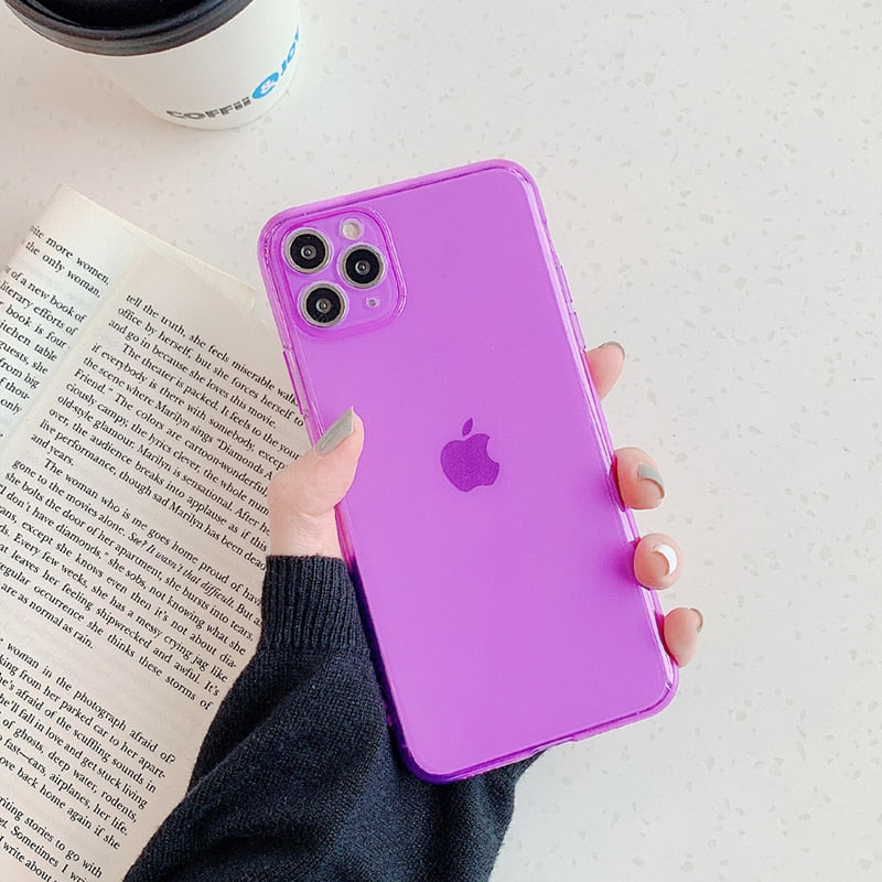 Soft Neon iPhone Cases