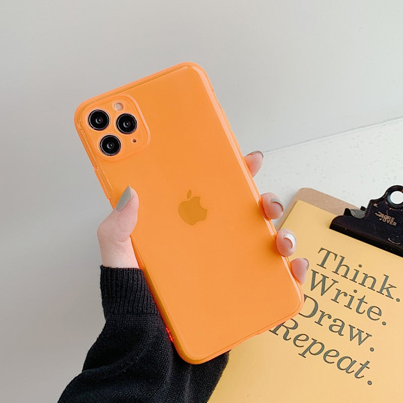 Soft Neon iPhone Cases