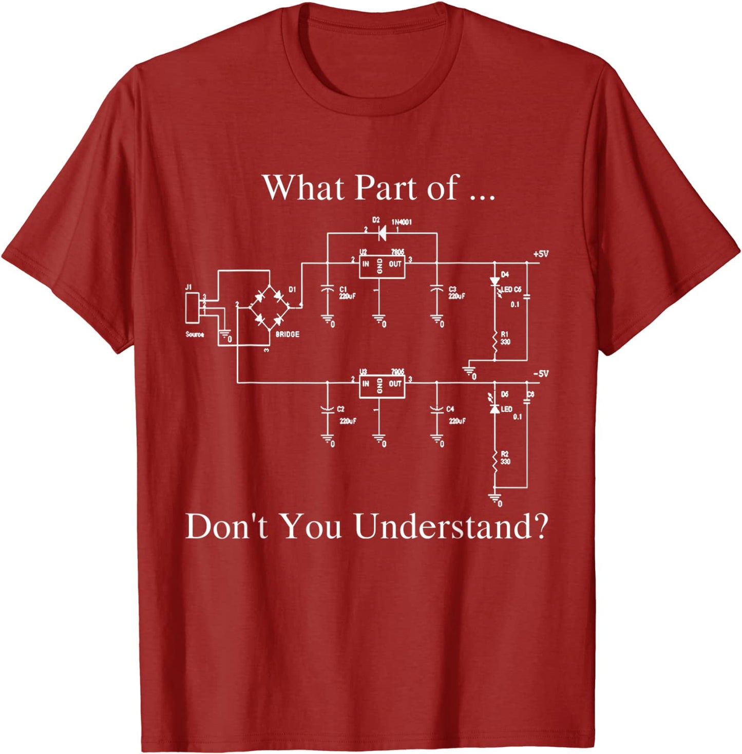 Sarcastic Electrical Engineer Funny Men's Tee