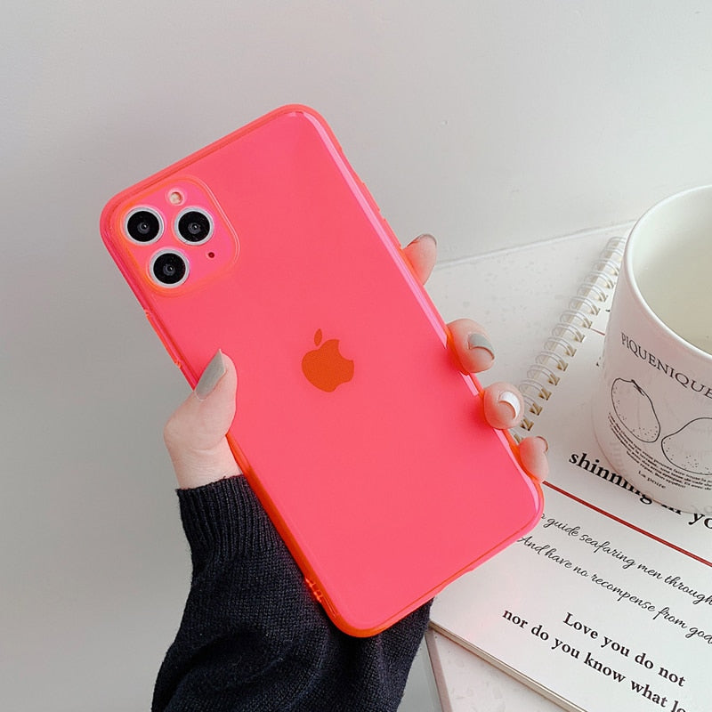 Soft Neon iPhone Cases
