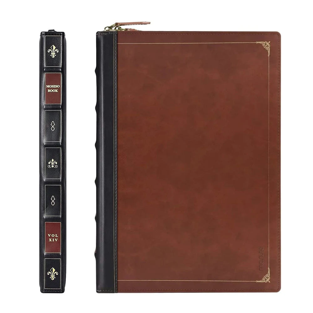 Vintage book style MacBook laptop case