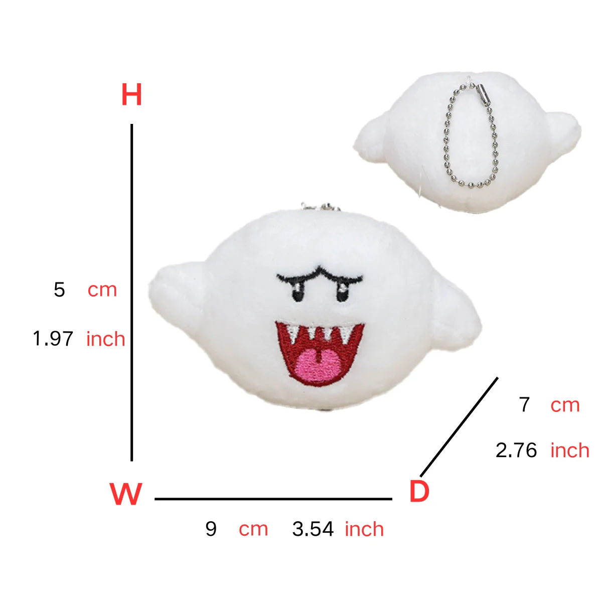 Super Mario Plush Toys Keychains
