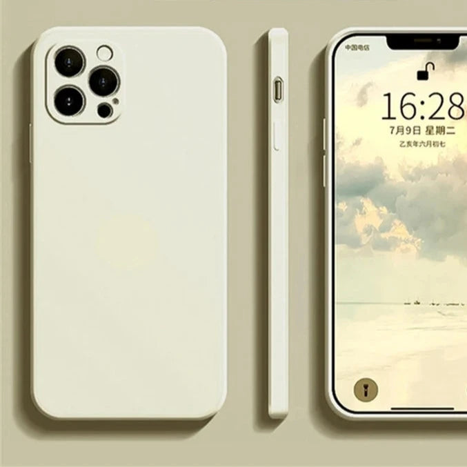 Luxury Liquid Silicone Shockproof iPhone Case - iPhone X Models