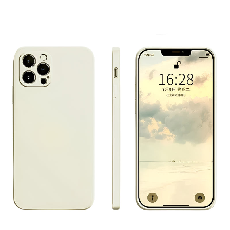 Luxury Liquid Silicone Shockproof iPhone Case - iPhone 15 Models