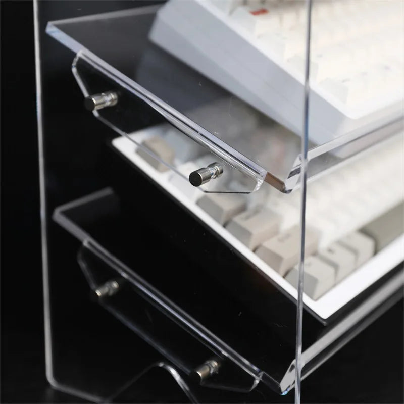 Transparent Acrylic Keyboard Display Stand