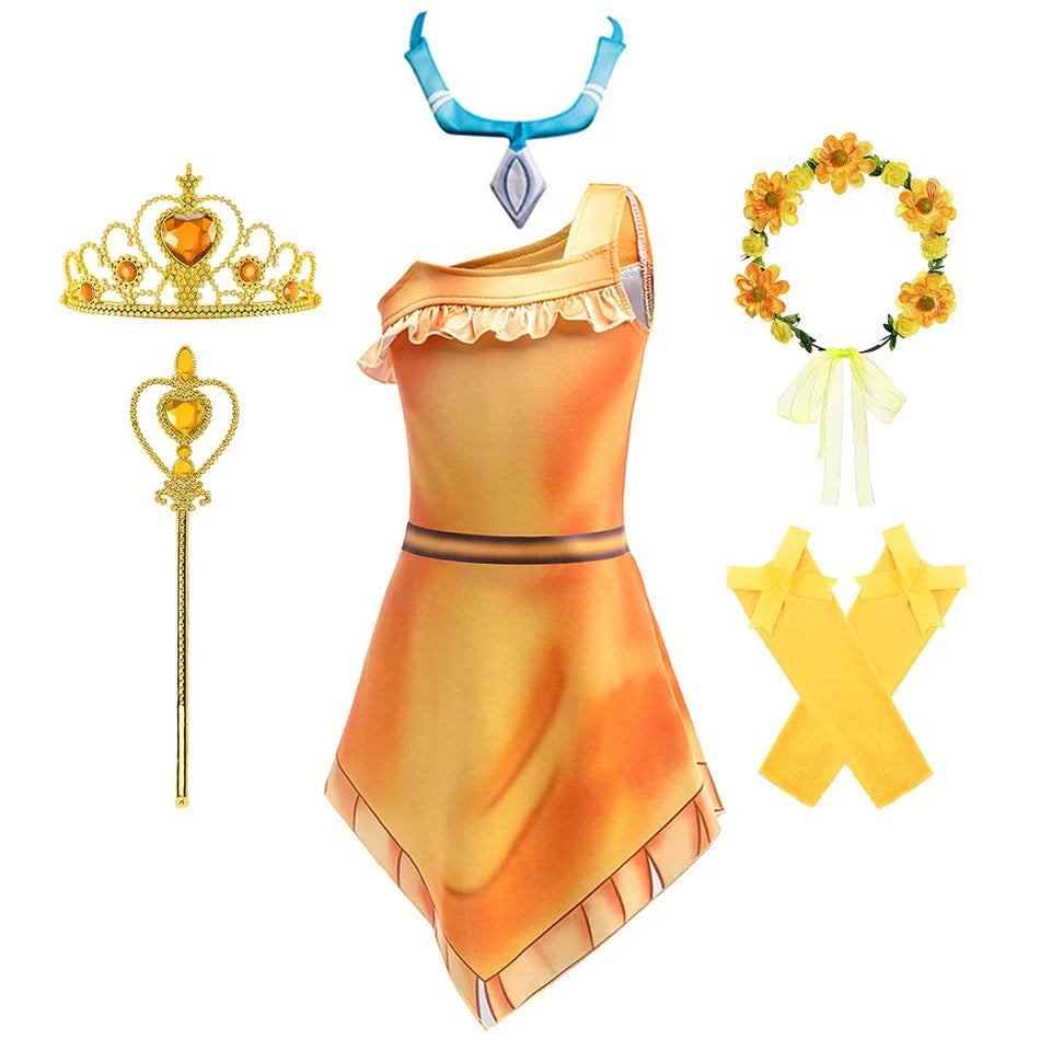 Kids Costume Inspired by Pocahontas