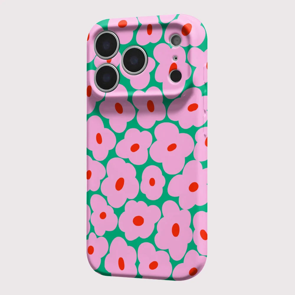 Flower iPhone Case – Hard Shockproof Bumper Cover