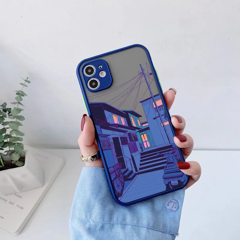 Asian Landscape Cityscape Phone Case (for iPhone)