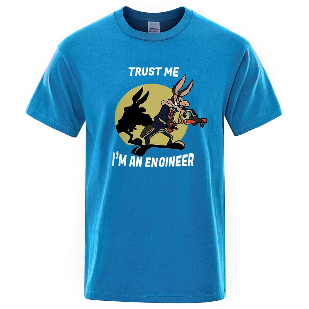 Wile E Coyote Engineer Men's Graphic Tee