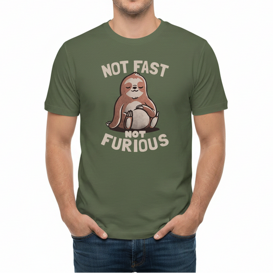 Not Fast Not Furious Men's Graphic Tee