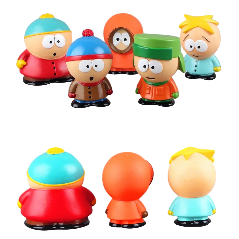 5pc Figure Set of South Park Characters