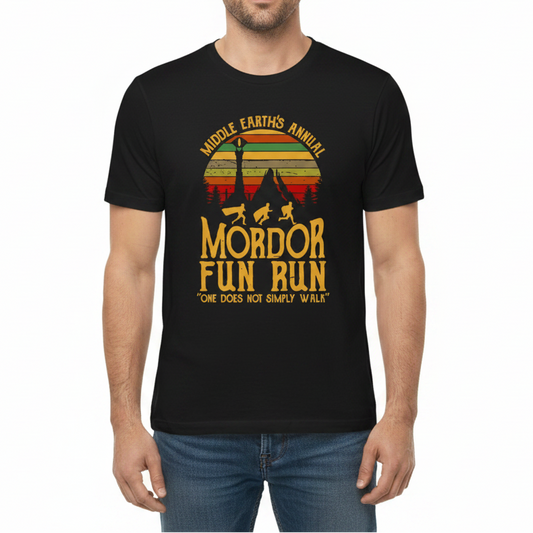 Mordor Fun Run Men's Graphic Tee