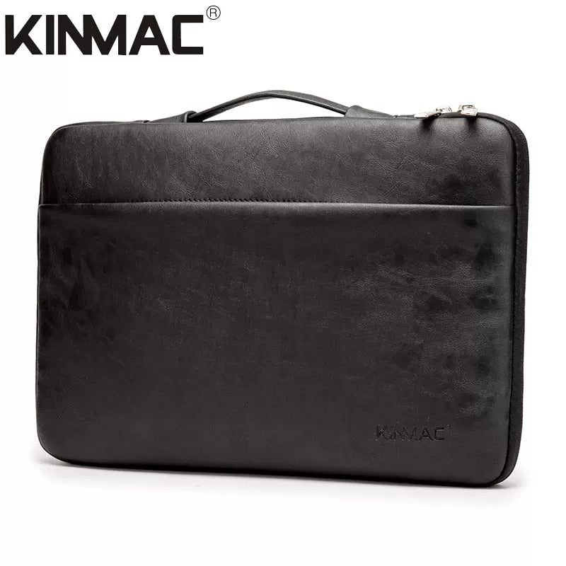 Kinmac Shockproof Laptop Bag - PU Leather