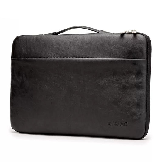 Kinmac Shockproof Laptop Bag - PU Leather