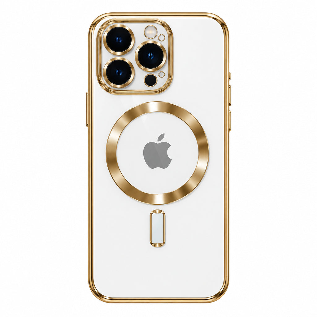 Gold metallic iPhone case