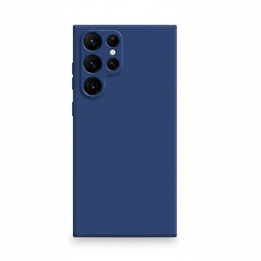 Solid Colour Liquid Silicone Phone Case (for Galaxy)