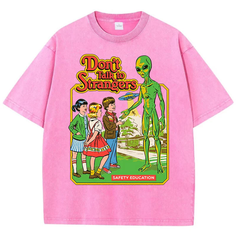 Don't Talk to Strangers Women's Graphic Tee