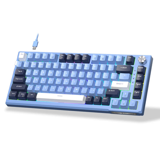 MageGee SKY81 75% Mechanical Gaming Keyboard - Blue