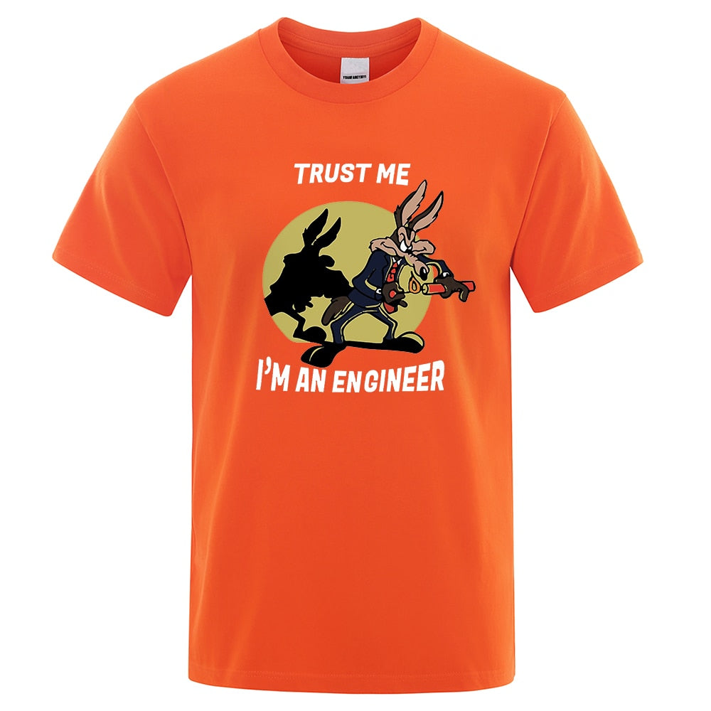 Wile E Coyote Engineer Men's Graphic Tee
