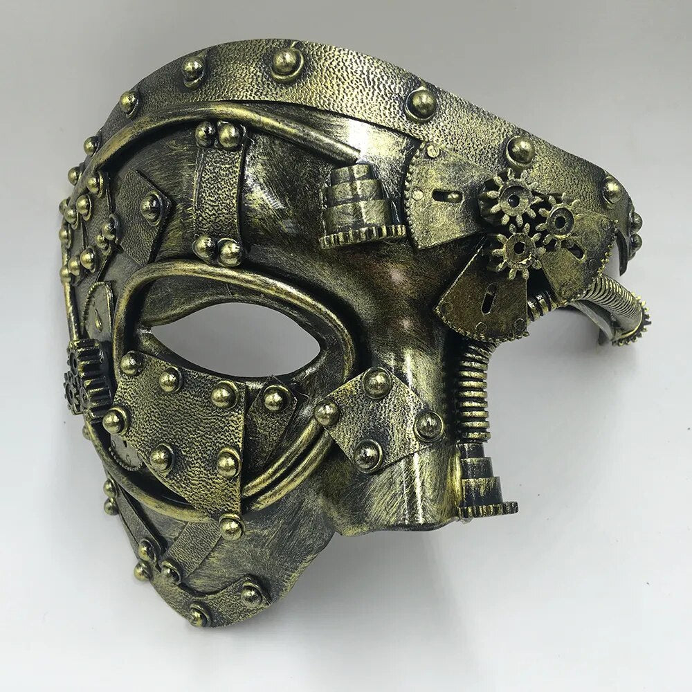 Steampunk Phantom Costume Mask