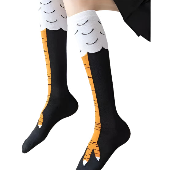Funny Chicken Leg Adult Socks