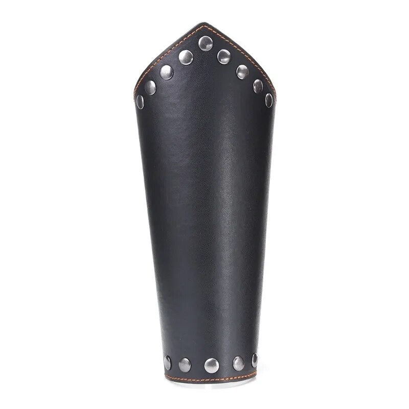 Adult Costume Faux Leather Arm Guards