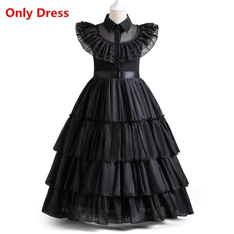 Wednesday Addams Kids Costume
