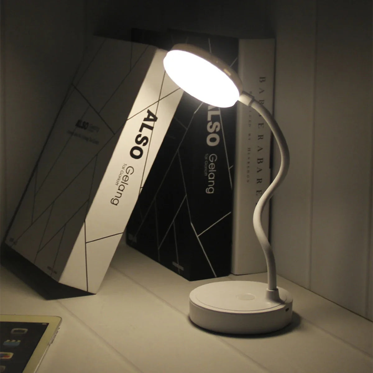 Portable LED Tri-Colour Desk Lamp
