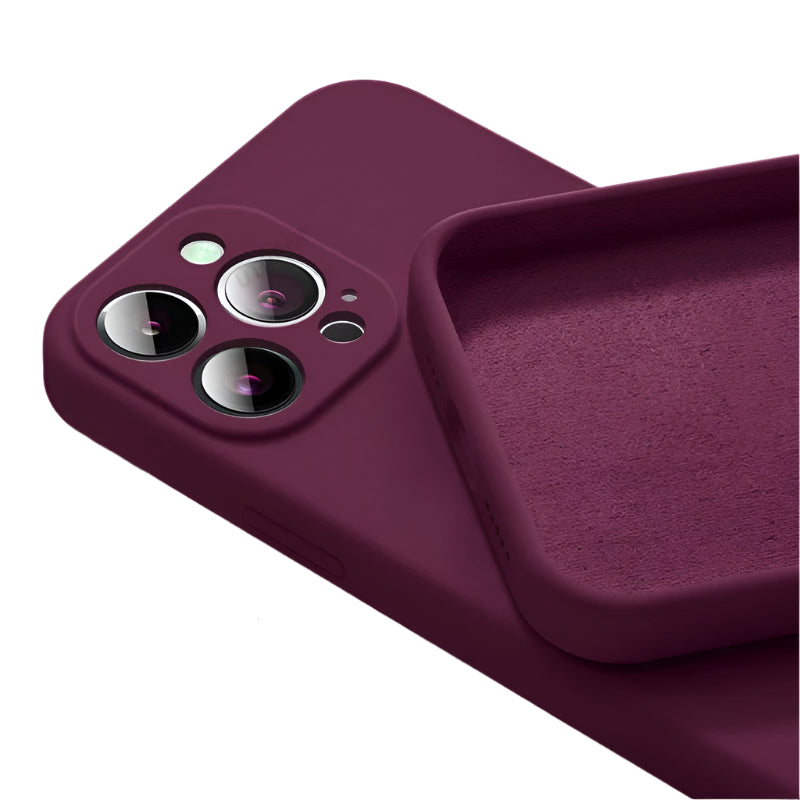 Soft Silicone Shockproof iPhone Case - Cloud Blue
