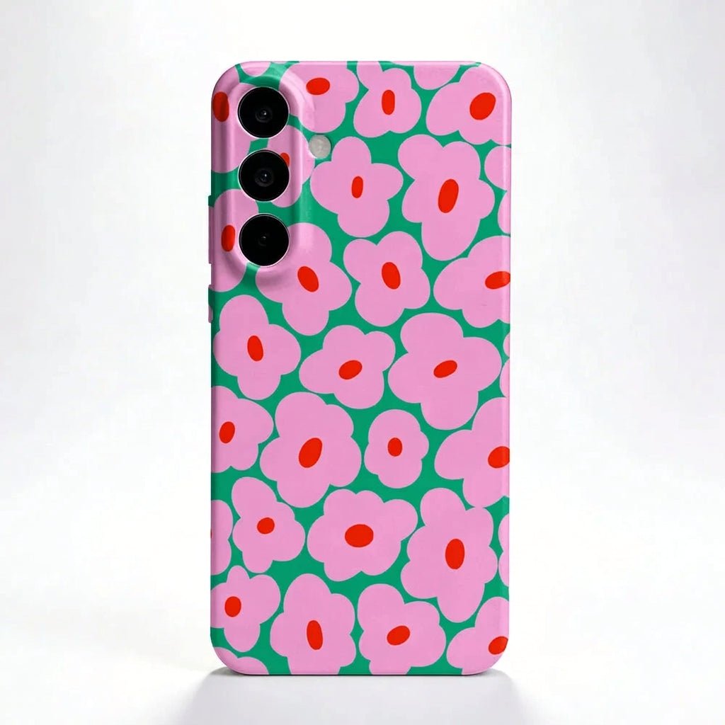 Flower Samsung Galaxy S Case – Hard Shockproof Cover