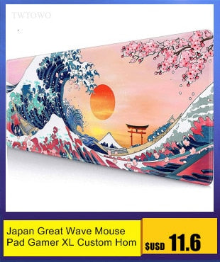 Colourful Marble Keyboard and Mouse Mats