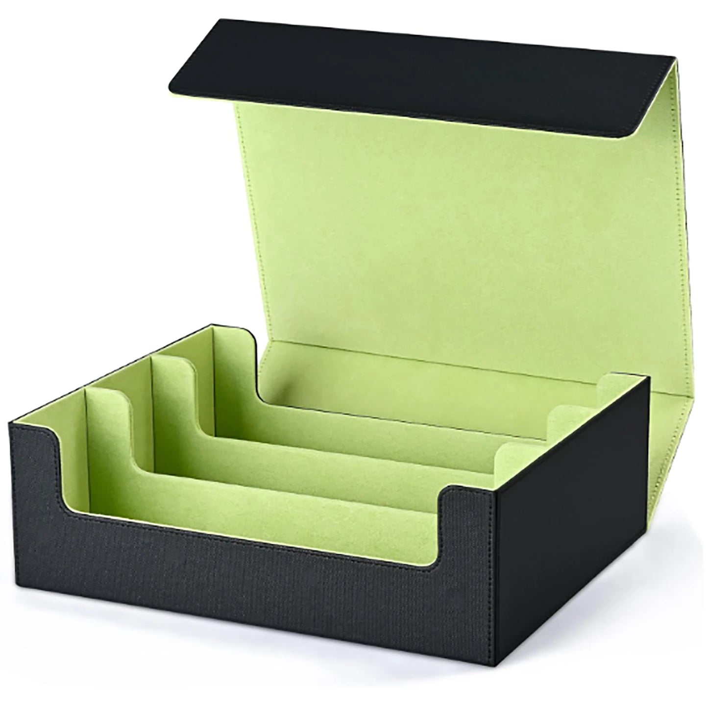 PU Leather Trading Card Storage Box (1800+ cards)
