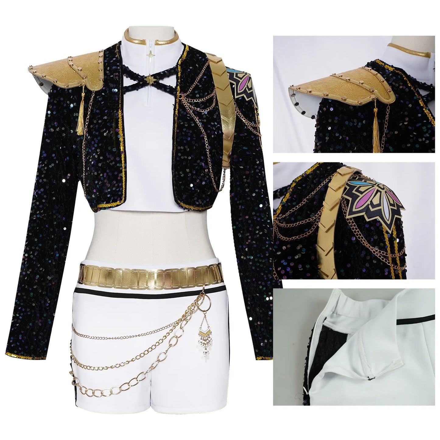 Adults & Kids Costumes Inspired by K-POP Demon Hunters