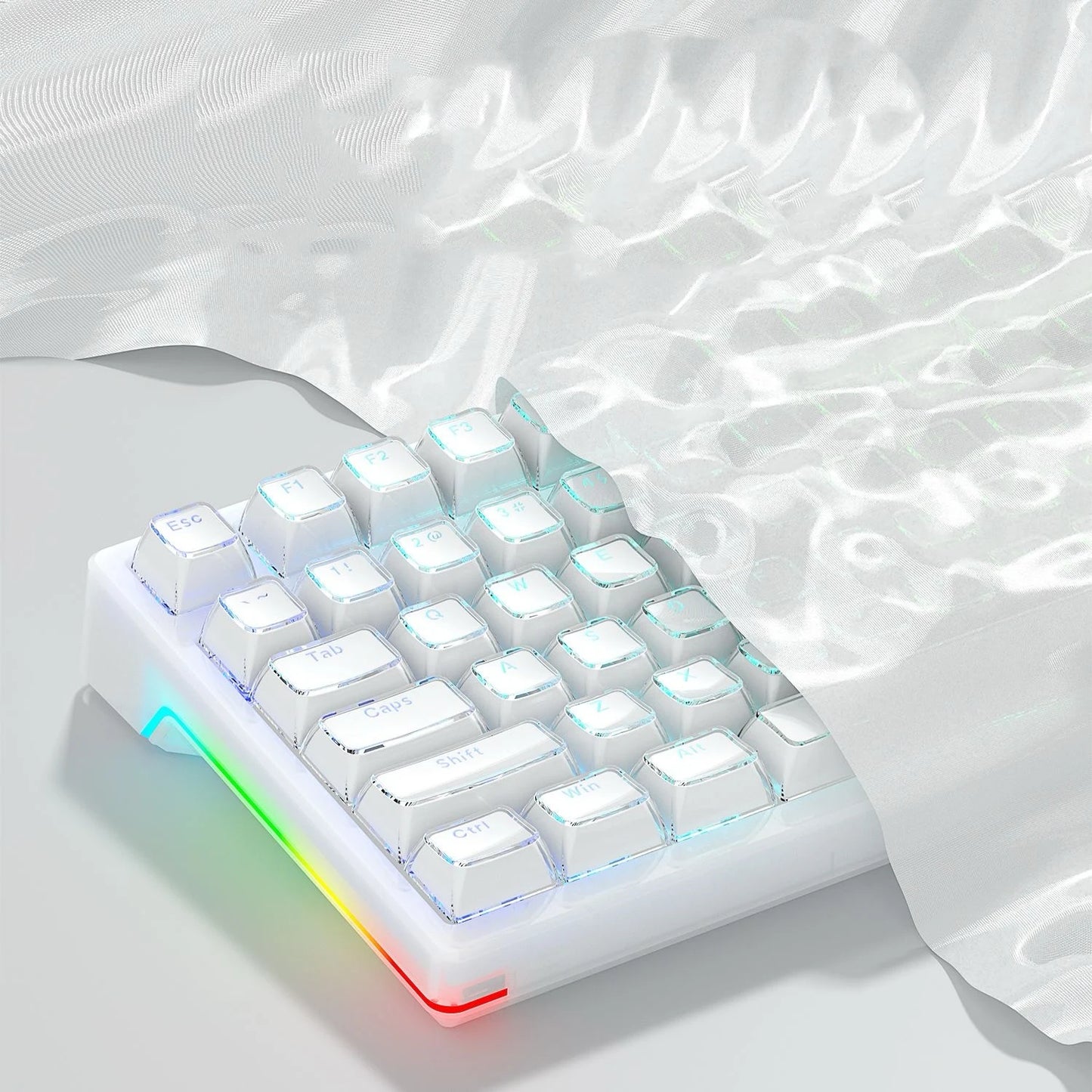 Jelly Crystal Keycaps 136 Keys for Mechanical Keyboard