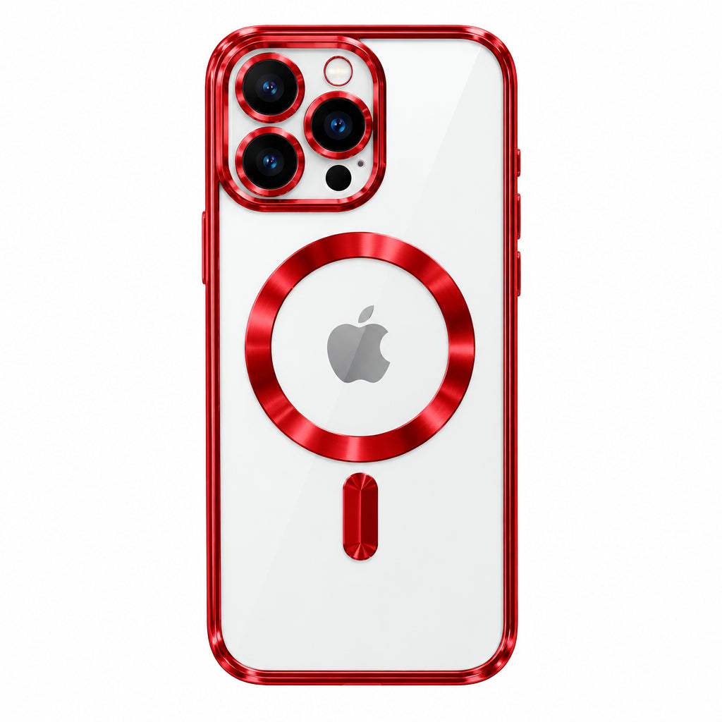 Red metallic iPhone case