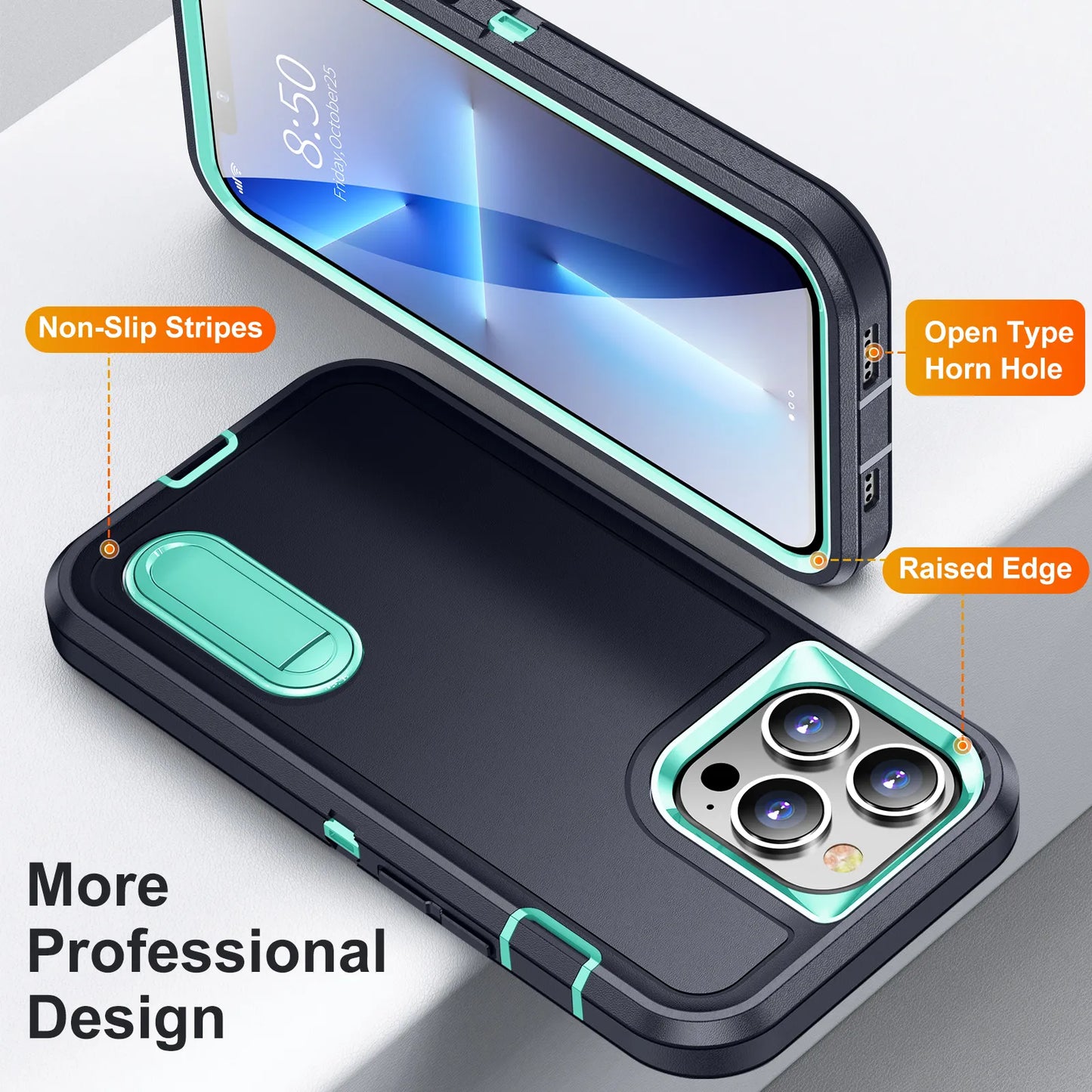 Defend Heavy Armour Shockproof iPhone Case - Red